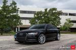 Audi A6 TFSI Quattro S-Line on Vossen Wheels (CVT) 2017 года